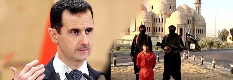 assad vs isis