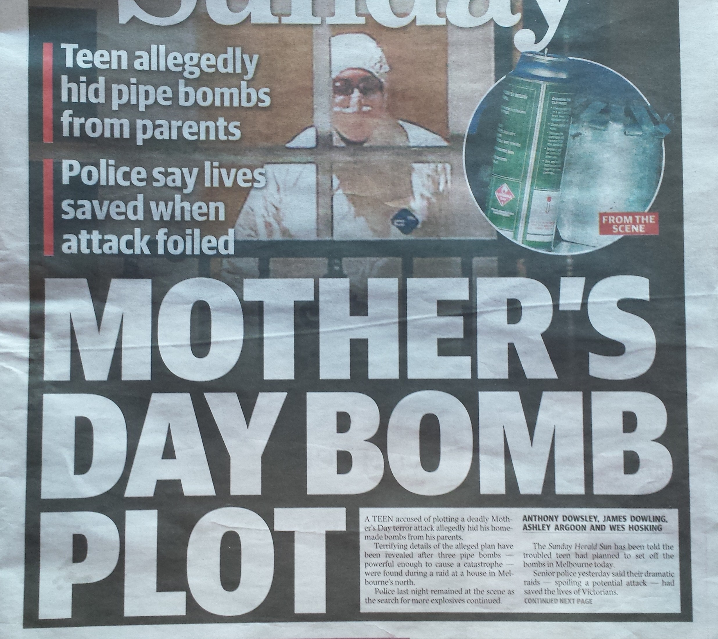 BOMB PLOT