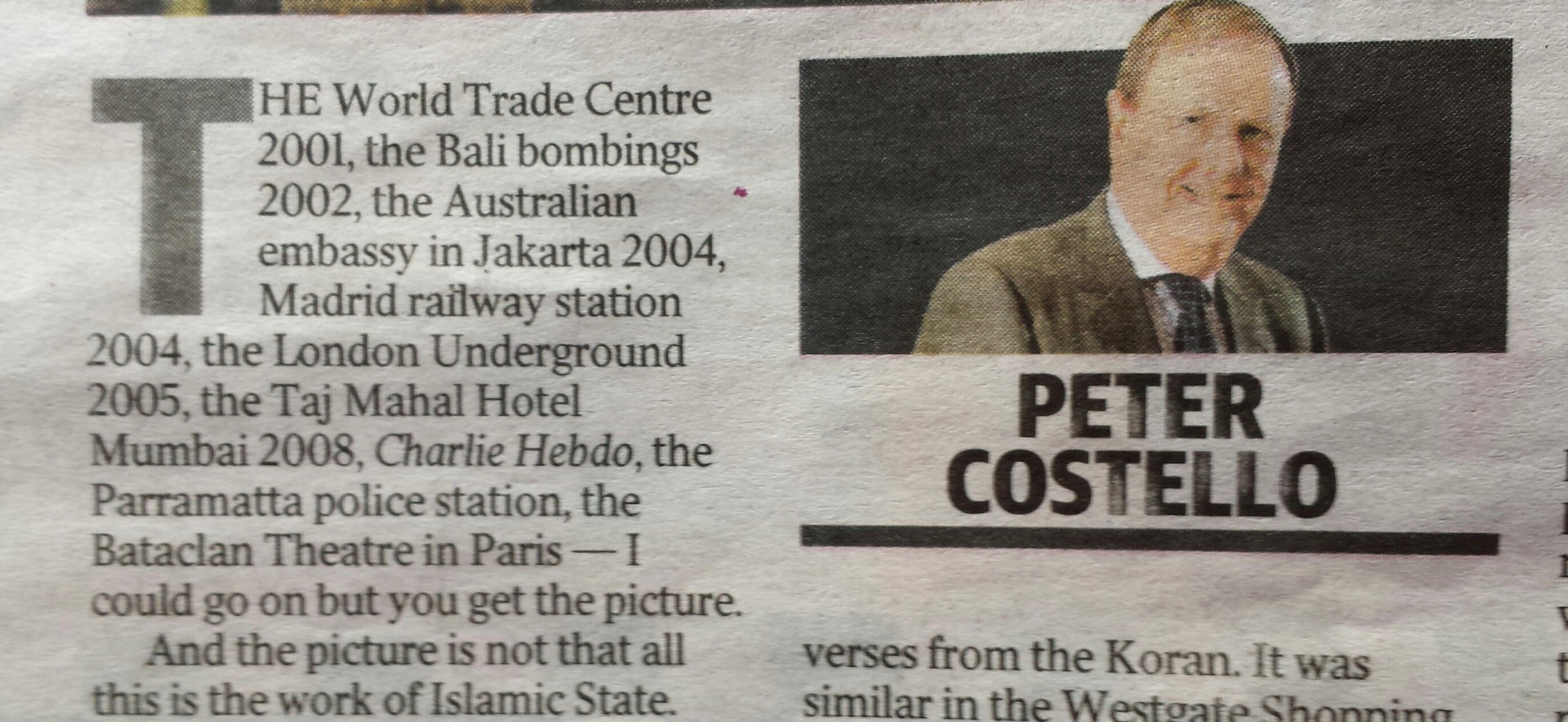 peter costello