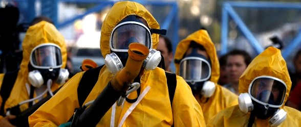 spray chemicals