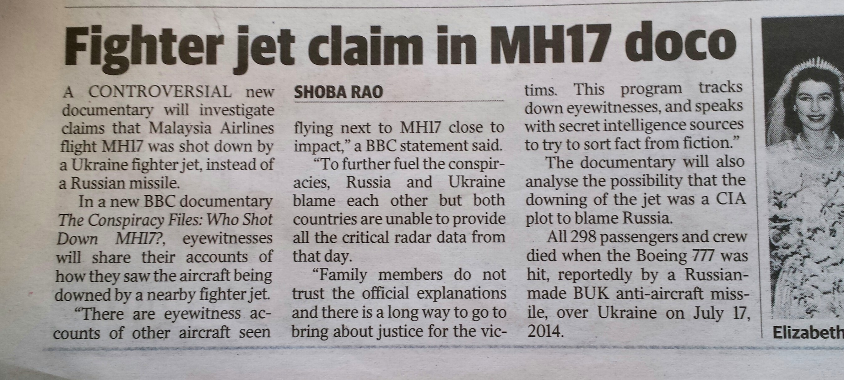mh17 planes