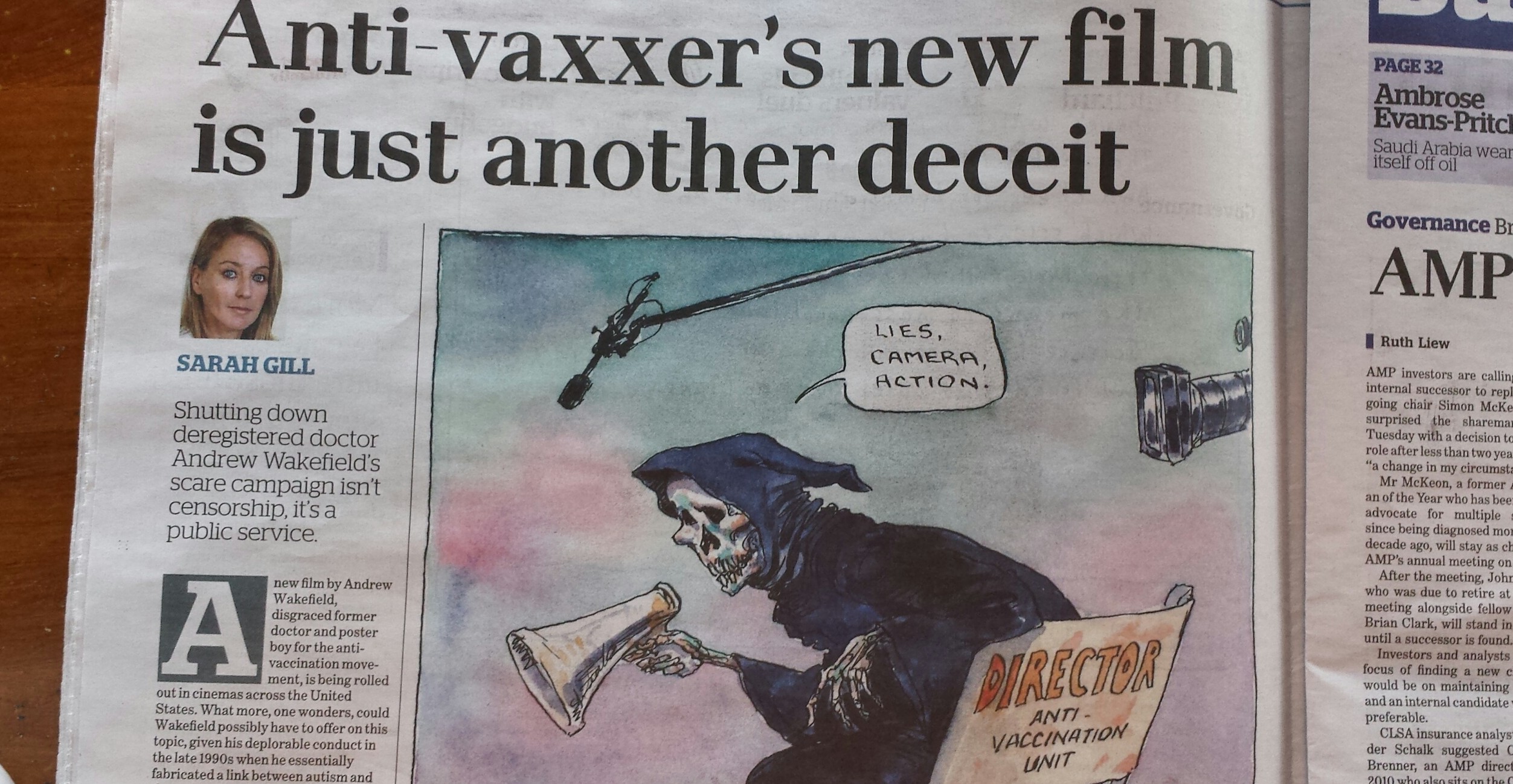 vaxxed sarah gill