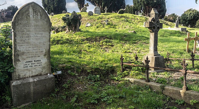 church and grave