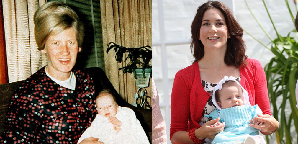 (L) Carleen Bryant, (R) Princess Mary of Denmark