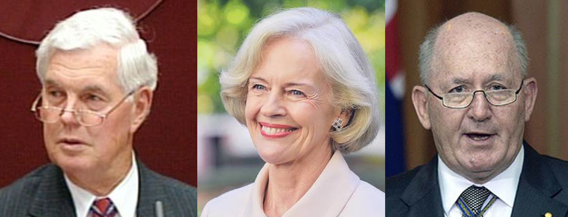 Major General Jeffery, Dame Quentin, Sir Peter Cosgrove