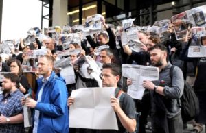 Striking Journos Worried about Democracy. Really???