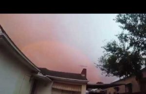 Weird Rainbow In Adelaide, Australia