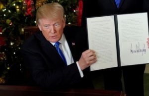 Trump’s Executive Order — A Xmas Present For Humanity (No Gift for Palestinians)