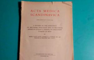 Coley’s Dramatic Cancer Cures, Part 1: A 16-Year-Old Boy with Abdominal Cancer