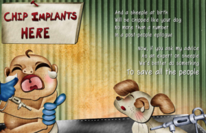 “Problems They’ll Solve With a Giant Vaccinator, And Control All Your Lives With a Global Dictator”