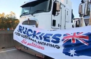 Truck Protests — Citizen Speculates on Uses of QLD Military Bases