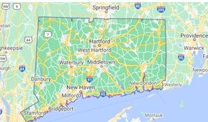 Sandy Hook, Part 12: Has Connecticut Left the Union? map
