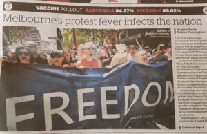 Most Popular Man in Victoria Live Streams Melbourne Freedom Rally and Pro-Vax Anti-Racist Pack
