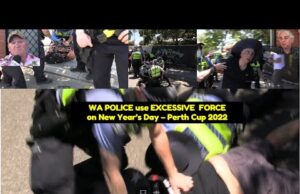 WA Police Use Excessive Force on New Year’s Day Perth Cup 2022