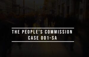 CASE 001 before The People’s Commission