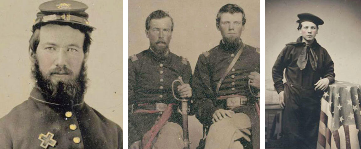 From the Library of Congress' collection of tintypes from the 1861-1865 War Between the States