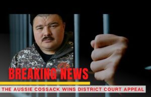 Judge says “Oh, well” to Aussie Cossack