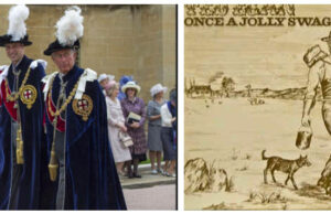 Australia Has No Legitimate Government Today (L) Procession of the Knights of the Garter (R) Song album by Ted Egan in 1974