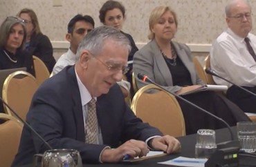 Atty William Sumner Scott, presentation to NACIQI public hearing in 2016, Photo:YouTube