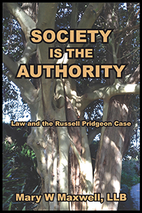Society Is the Authority Book Cover