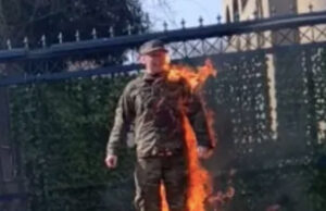 Aaron Bushnell Lifts All Boats Photo: Self-immolation on February 25, 2024