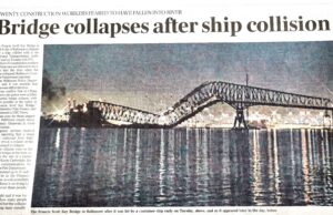 A Footnote on the Baltimore Bridge