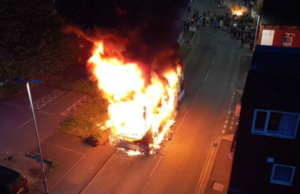 Child Removals Starts Riot in Leeds