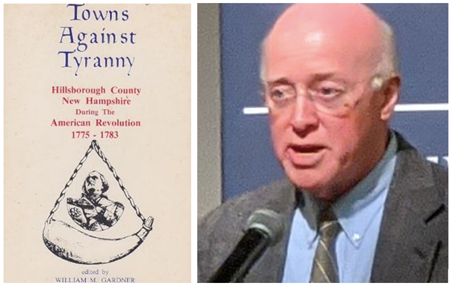Bill Gardner, former Sec'y of State of New Hampshire, and his history book