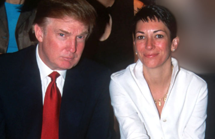 Photo: Donald Trump and Ghislaine Maxwell