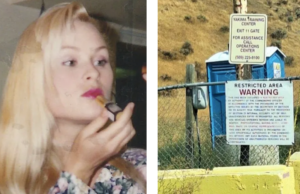 Jacques Brel’s “Marieke” Adapted for Anastasia Sprout (L) Ms Sprout as a ‘puppet,’ age 22 (R) Later, she revisits the site of her “upbringing”