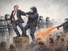 Kevin Annett Detained