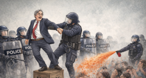 Kevin Annett Detained