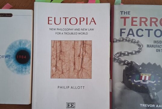Orwell, Guyenot, Aaronson, Shulze, Allott